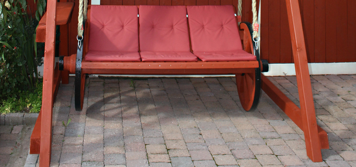 Garden Swing Bench 1
