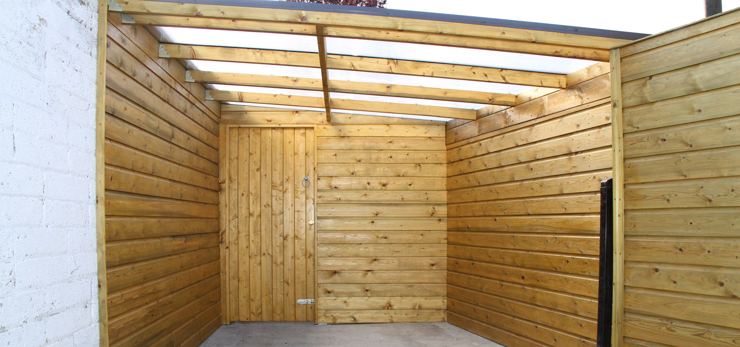 Bespoke Garden Shed Outdoor Area 1
